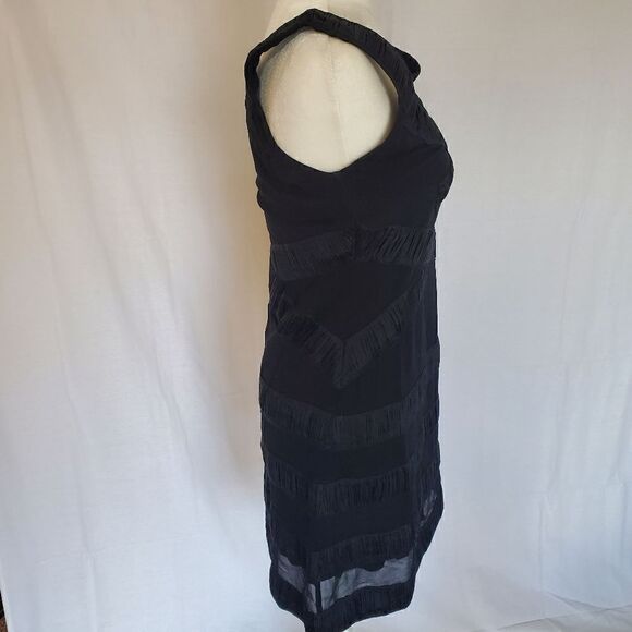 Yoana Baraschi black silk mesh dress 4 - Picture 12 of 13
